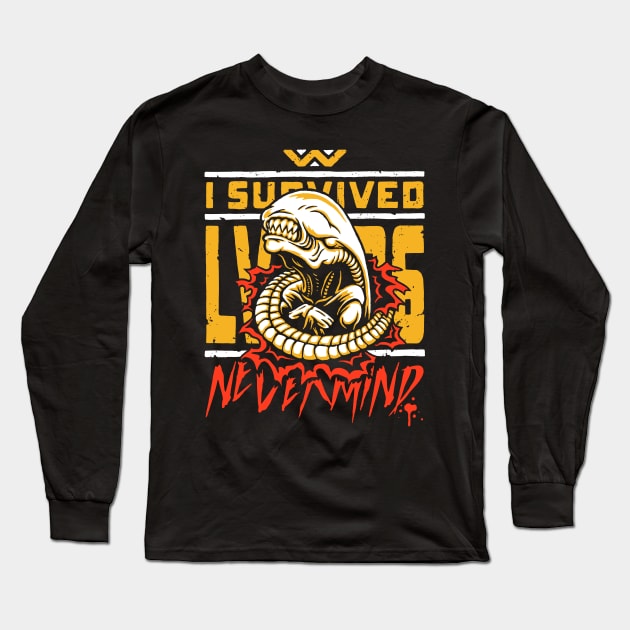 I Survived LV-426 Long Sleeve T-Shirt by BWartwork